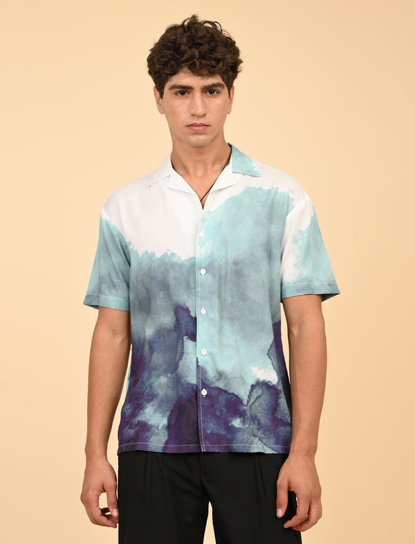 Men Causal Shirts (Die and Dye)