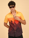 Men Causal Shirts (Natural Print)