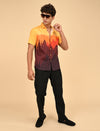Men Causal Shirts (Natural Print)