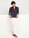 Men Causal Shirts (cross checked)