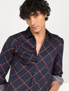 Men Causal Shirts (cross checked)