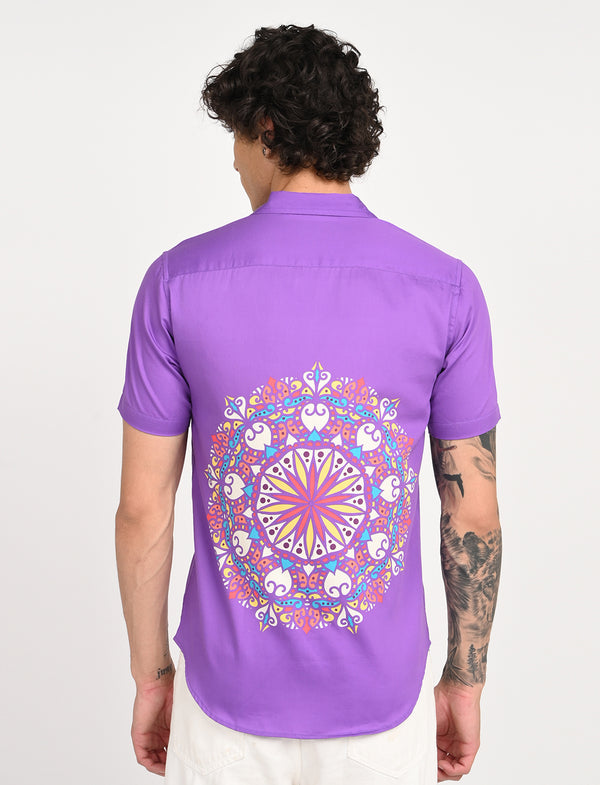 Men Causal Shirts (Rangoli Art)