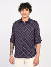 Men Causal Shirts (cross checked)
