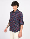 Men Causal Shirts (cross checked)