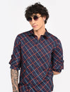 Men Causal Shirts (cross checked)