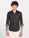 Men Causal Shirts (cross checked)