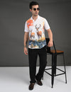 Mens Casual Shirt(Animal Print)