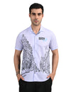 Mens Casual Shirt(City Print)