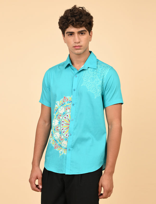 Men Causal Shirts (Rangoli Art)