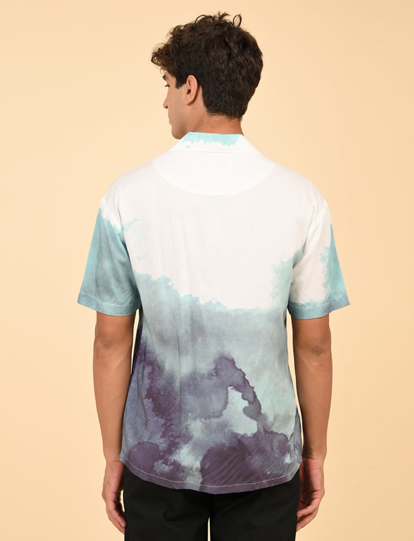 Men Causal Shirts (Die and Dye)