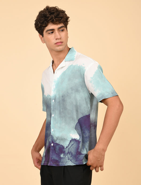 Men Causal Shirts (Die and Dye)