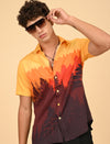 Men Causal Shirts (Natural Print)