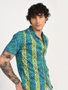 Men Causal Shirts ( Dragon Print)