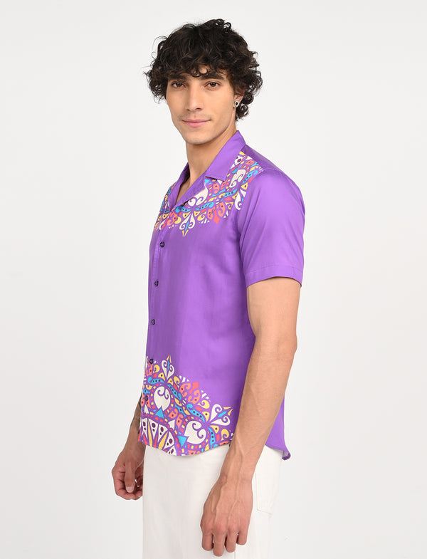 Men Causal Shirts (Rangoli Art)