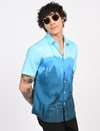 Men Causal Shirts (Natural Print)