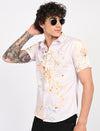 Men Causal Shirts (Floral print)
