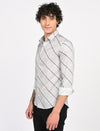 Men Causal Shirts (cross checked)