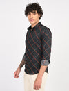 Men Causal Shirts (cross checked)