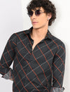 Men Causal Shirts (cross checked)