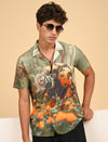 Mens casual shirts (Animal Print)