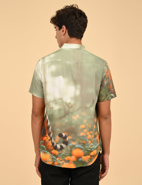 Mens casual shirts (Animal Print)