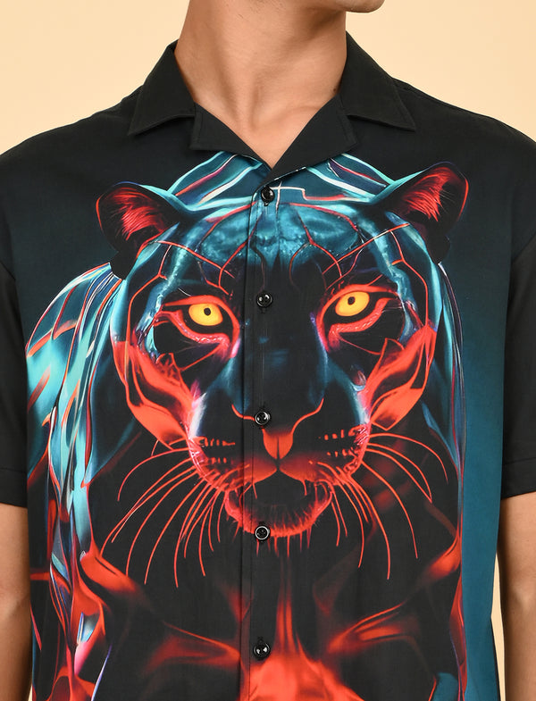 Mens casual shirts (Animal Print)