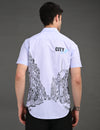 Mens Casual Shirt(City Print)