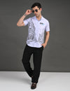 Mens Casual Shirt(City Print)